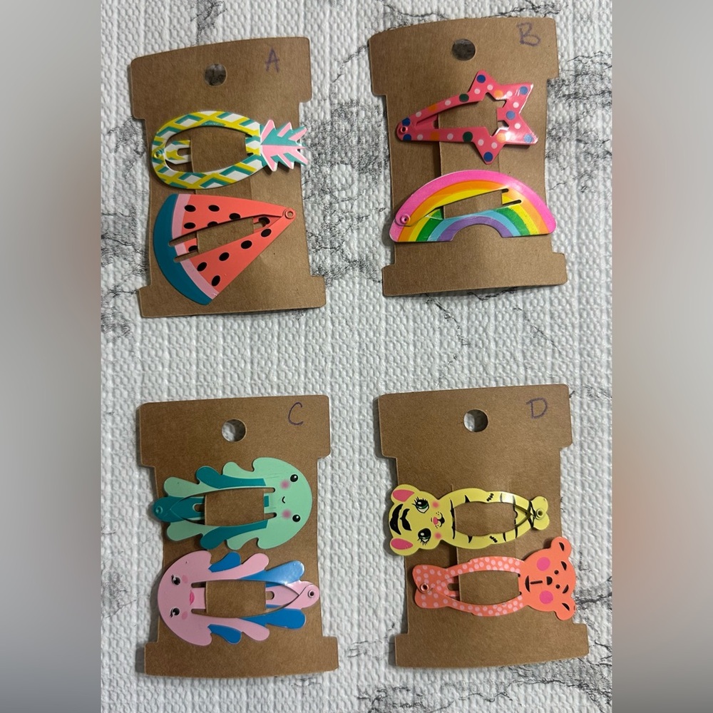 Colorful Hair Clip (sold individually)